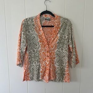 Manuheali‘i Button Down Top